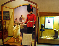 Citadelle Goat Mascot and Guard photo