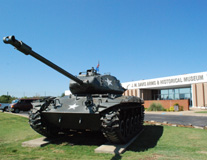 Front of JM Davis Arms Museum photo