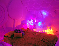 Bedroom at Ice Hotel Canada photo