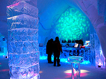 Ice Bar at Hotel de Glace photo