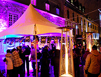 Ice Bar on Quebec City Grand Allee Est