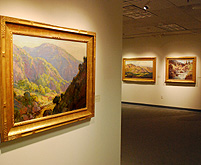 Impressionist paintigs at Irvine Museum