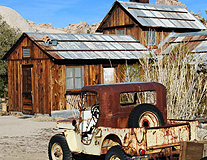 Joshua Tree Keys Ranch House and Jeep photo