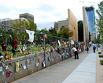 Oklahoma City Memorial Fence photo