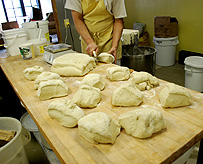 Bread Making at Mulin Petit Pre bakery photo