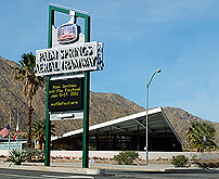 Entrance Sing to Aerial Tramway Highway 111 photo