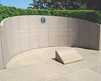 Ronald Reagans Grave Site Memorial photo