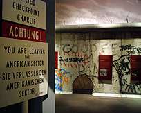 Berlin Wall Exhibit Reagan Library photo