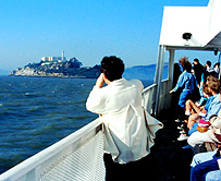 View of Alcatraz from Red and White photo