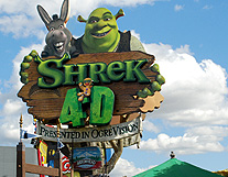 Shreck $D Show sign photo