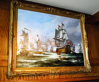 Battle of Trafalgar Painting