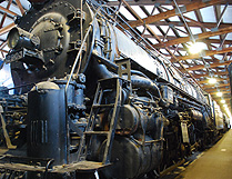 Atchison Topeke & Santa Fe 2903 Steam Locomotive Illinois Rail Museum
