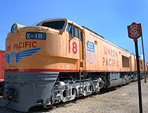 Union Pacific Turbine Diesel Illinois Railway Museum