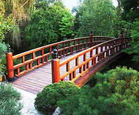 Bridge at Japanese Gardens