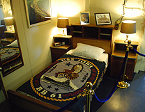 FDR Presidents cabin USS Iowa Battleship