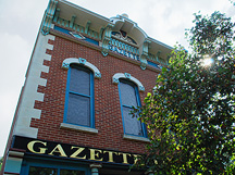 Gazeete Newspaper Building Mdway Village 