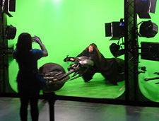 Green Screen Stdio Batpod