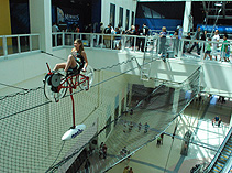 Wire Bike ride Science Center photo