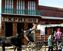 Columbia history Wells Fargo Express bargain family trip photo