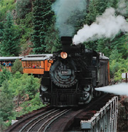 Colorado Operating Steam Train Rides D&SNGRR photo