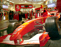 Ferrari Store at Beverly Center Race Car photo