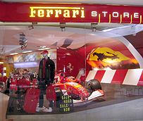 Ferrari Store Shopping Mall Los Angeles photo