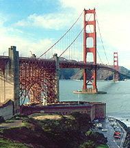 San Francisco Bay area Golden Gate Bridge photo