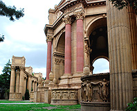 Greek and Roman Columns Palace Fine Arts photo