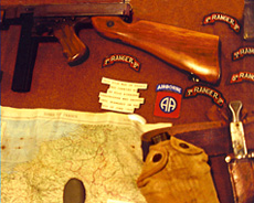 WWII Weapons Memorabilia photo