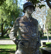 General George Patton Statue San Gabriel photo