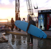 Pismo Beach surfer photo