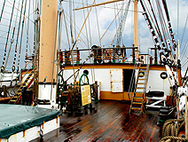 Deck of the Balcutha photo