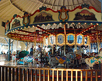Merry-go-round Looff Carousel photo