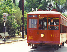 Working Trolley at Orange Rail Museum Perris photo