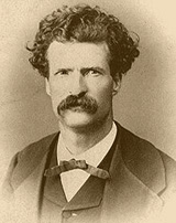 Mark Twain in 1860s photo
