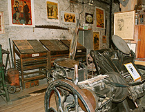 Printing Press Mark Twain Museum photo