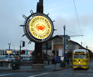 Fisherman's Wharf trolley photo